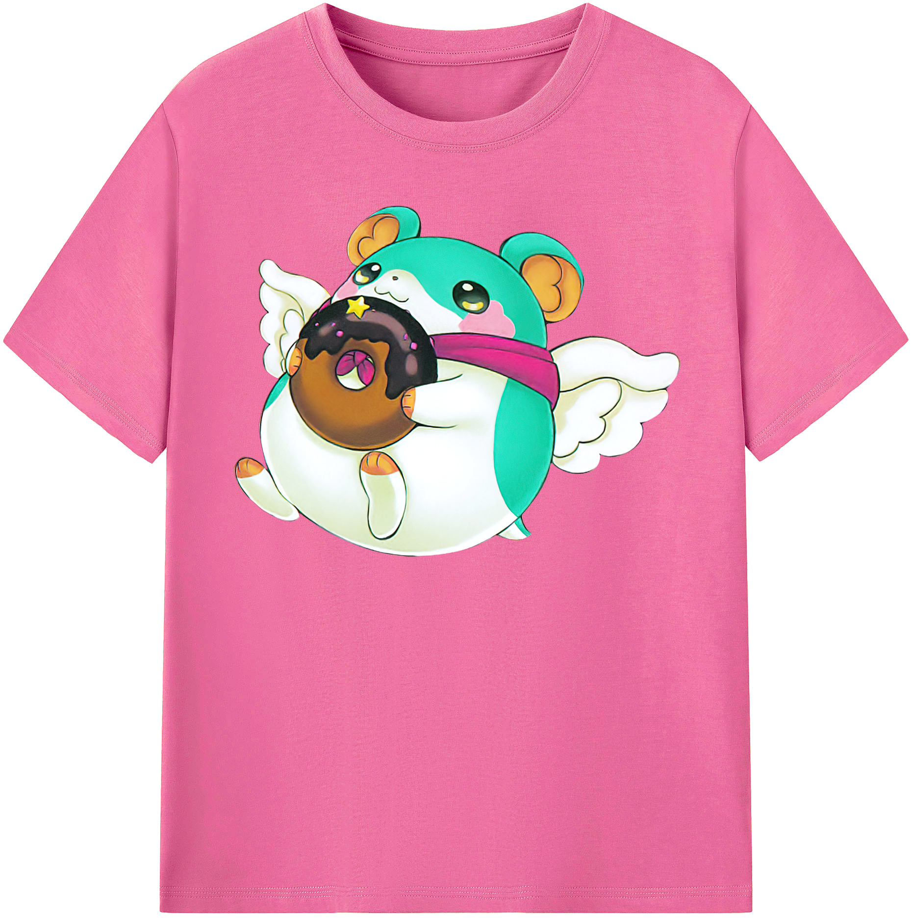 （画像用） 遊☆戯☆王 Yu-Gi-Oh! レディースカジュアルプリントTシャツ（綿100％）